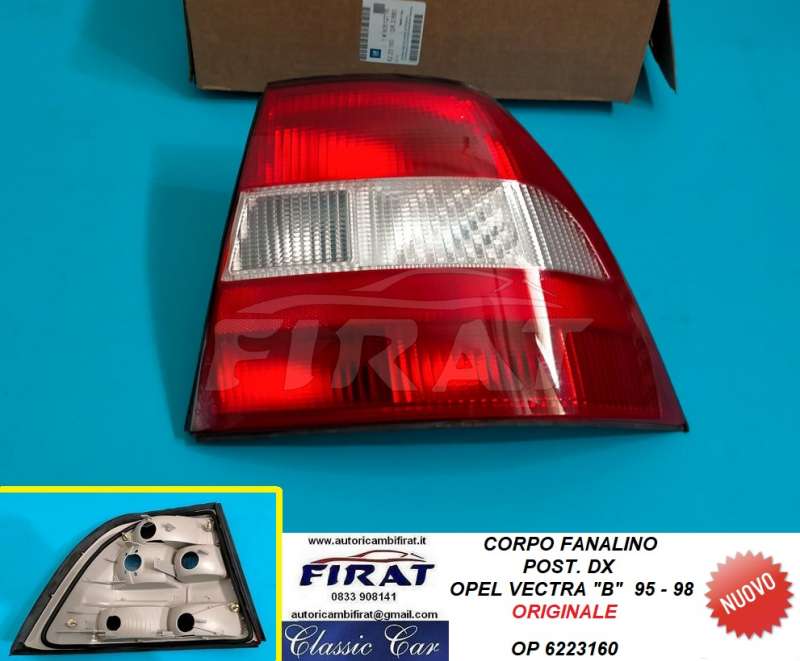 FANALINO OPEL VECTRA B 95 - 98 POST.DX (6223160)